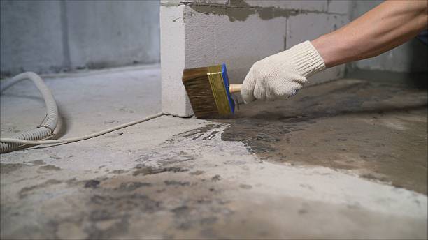 SJ Waterproofing Pros Waterproofing coverage map for New Holland, OH and surrounding area